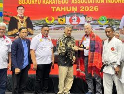 M Dahnil Ginting Buka Resmi Kejurnas Gojuryu Karate-Do Association Indonesia 2026 Di Bandung
