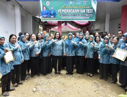 Peringati Hari Kartini, TP PKK Tapteng Gelar IVA Test di Lima Kecamatan