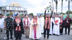 Bupati Tapteng Serukan Kebangkitan Total di Paskah Oikumene 2026