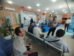 Sat Binmas Sambangi Nasabah Bank Sumut Persempit Ruang Gerak Pelaku Kejahatan