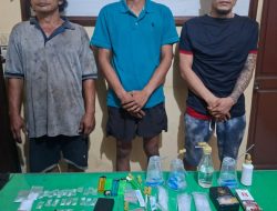 Tiga Pengedar Narkoba Diringkus Polsek Tamora
