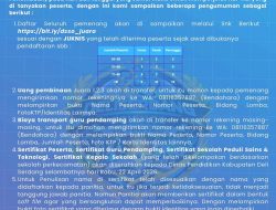 Uang Pembinaan Pemenang Deli Serdang Science Olympiad 2026 Disalurkan, Segera Cek Link Dibawah Ini