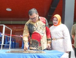 Bupati Asri Ludin Tambunan Resmikan Alun-Alun Galang Sebagai Ruang Publik Dan Pemberdayaan UMKM