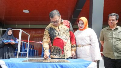 Bupati Asri Ludin Tambunan Resmikan Alun-Alun Galang Sebagai Ruang Publik Dan Pemberdayaan UMKM