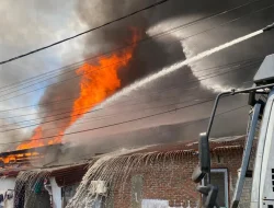 Korsleting Listrik , 77 Rumah Hangus Terbakar di Kota Lhokseumawe