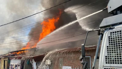 Korsleting Listrik , 77 Rumah Hangus Terbakar di Kota Lhokseumawe