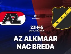 Prediksi  AZ Alkmaar vs NAC Breda, Eredivisie  17 Mei 2026