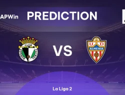 Prediksi  Burgos vs Almeria, Segunda  9 Mei 2026
