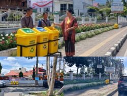 Kabanjahe-Berastagi Makin Kinclong! Tong Sampah Fiber Mulai Tersebar di Beberapa Titik Strategis