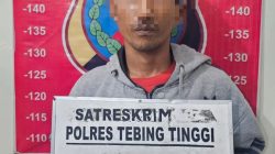 Pelaku Percobaan Curas Disertai Cabul Ditangkap Satres Polres Tebingginggi