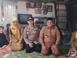 Wujud Kepedulian, Kapolsek Datuk Bandar Sambangi Warga Penderita Kanker 