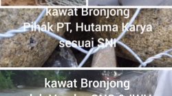 Mutu Kawat Bronjong Desa Bahagia dan Desa Marpunge Disorot Tajam, PT Hutama Karya Didesak Buka Hasil Uji Material