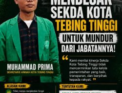HIMMAH Tebingtinggi Desak Sekda Mundur, Soroti Dugaan Intimidasi Terhadap Aktivis Al Washliyah