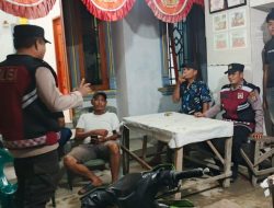 Polsek STR Aktifkan Ronda Malam di Pemukiman Warga