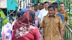 Wali Kota Binjai Tinjau Jembatan Titi Gantung Limau Sundai, Pembangunan Dimulai Pekan Depan