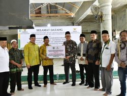 Baznas Kota Tangerang Bantu Pembangunan Kamar Wudhu Masjid Al Huda Rp149 Juta