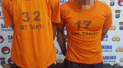 Dua Bandar Sabu Disergap Polisi di Tanjungbalai