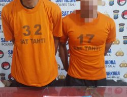 Dua Bandar Sabu Disergap Polisi di Tanjungbalai