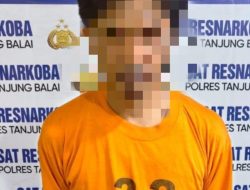 Edarkan Sabu, Warga Asahan Diringkus Polres Tanjungbalai