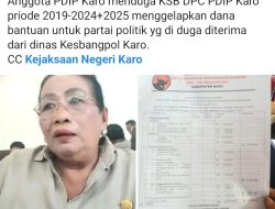 Skandal Keuangan DPC PDIP Karo Terbongkar: Kader DPRD Sebut Ada Pemotongan Dana Kontribusi Hingga Minimnya Transparansi LPJ