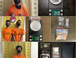 Jaringan Sabu Digulung! Empat Pelaku Dibekuk Satres Narkoba Polres Binjai
