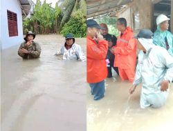 Tanggul Sungai Padang Jebol, Ratusan Rumah di Kota Tebingtinggi Terendam Banjir