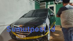 Mobil Pegawai Lapas Tebingtinggi Ditembak OTK, Polisi Temukan Proyektil dan Selidiki Motif
