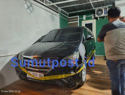 Mobil Pegawai Lapas Tebingtinggi Ditembak OTK, Polisi Temukan Proyektil dan Selidiki Motif