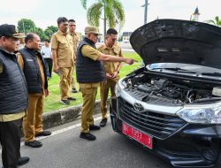 Ikuti Instruksi Gubernur, Pemprov Sumut Apel Kendaraan Dinas dan Pastikan Taat Pajak