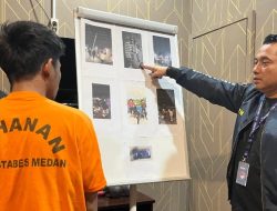 Panglima Geng Motor NKB Edarkan Vape Kandungan Narkoba Diringkus Polrestabes Medan