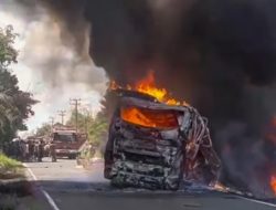 Kecelakaan Bus ALS vs Truk Tangki di Muratara, 16 Orang Tewas