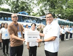 Bawa Nama Sumut, Kontingen Pesparawi Deliserdang Diberangkatkan Bupati ke Papua Barat