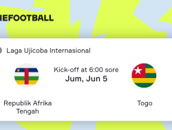 Prediksi Afrika Tengah vs Togo , International Friendlies 6 Juni 2026