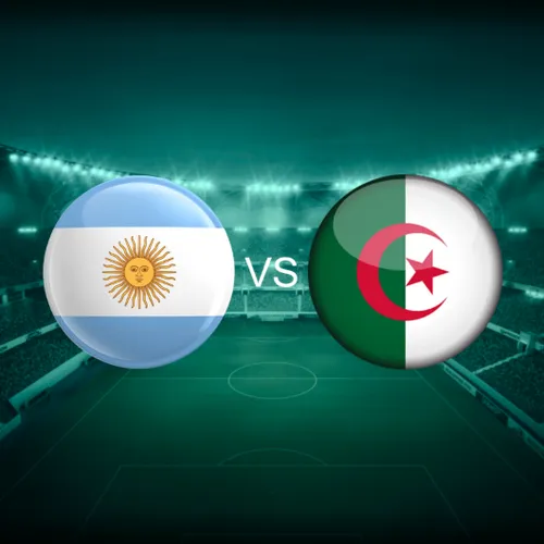 Argentina vs Aljazair