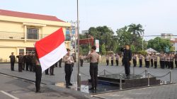 Peringati Hari Lahir Pancasila, Polres Tanjungbalai Gelar Upacara dan Kenaikan Pangkat