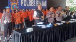 Polres Binjai Berantas Peredaran Narkoba, 28 Tersangka Dibekuk dalam 20 Hari