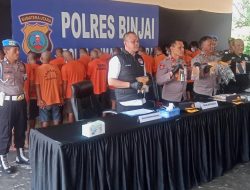 Polres Binjai Berantas Peredaran Narkoba, 28 Tersangka Dibekuk dalam 20 Hari