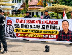 KAMAK Desak KPK & Kejati Periksa Rico Waas, John Lase dan Rio Adrian Terkait Dugaan Monopoli Proyek di Dinas Perkimcikataru Kota Medan