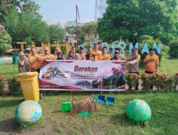 Sambut Hari Bhayangkara ke-80, Polres Tanjungbalai Aksi Bersih-Bersih ‘Gerakan Indonesia Asri’