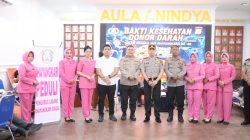Sambut Hari Bhayangkara ke-80, Polres Binjai Donorkan 126 Kantong Darah