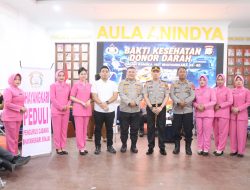 Sambut Hari Bhayangkara ke-80, Polres Binjai Donorkan 126 Kantong Darah