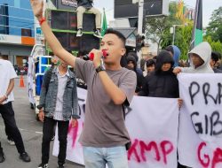 Bundaran Tugu Binjai Jadi Panggung Aspirasi, Massa Kritik BBM, Rupiah Melemah dan Program MBG