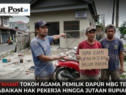 Proyek Dapur MBG di Jalan Stella Raya Medan Bermasalah, Pemilik Bergelar Haji Tidak Bayar Gaji Tukang