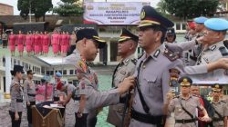 AKBP Pebriandi Haloho Pimpin Sertijab Empat Pejabat Utama Polres Karo