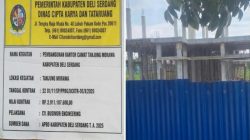 7 Bulan Pembangunan Kantor Camat Tanjung Morawa Belum Berwujud, Anggaran 2,9 Miliar Dipertanyakan