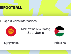 Prediksi Kirgistan vs Palestina, International Friendlies 7 Juni 2026