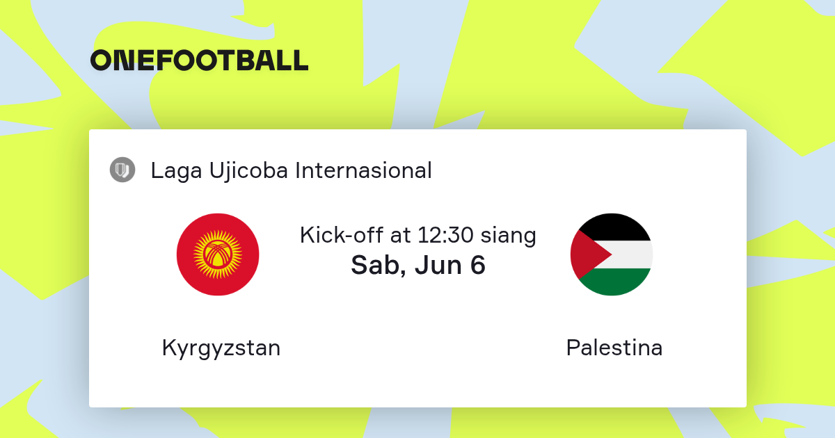 Kirgistan vs Palestina