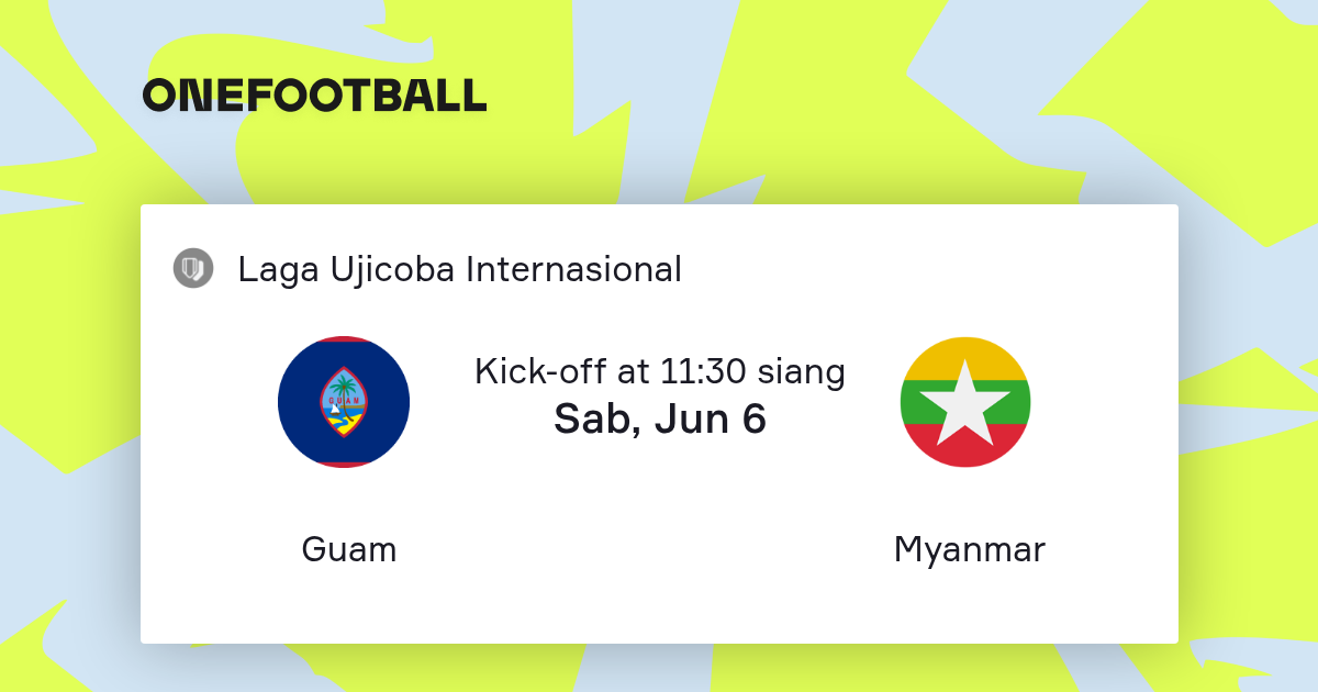Myanmar vs Pulau Guam