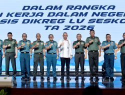 Pj Sekdaprov Terima Executive Summary KKDN Sesko TNI, Perkuat Mitigasi Ancaman Megathrust