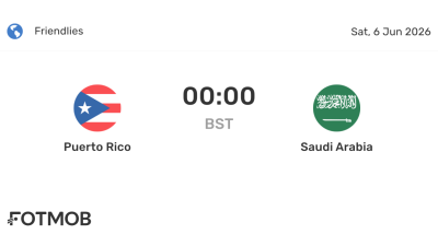 Prediksi Puerto Riko vs Arab Saudi, International Friendlies 6 Juni 2026